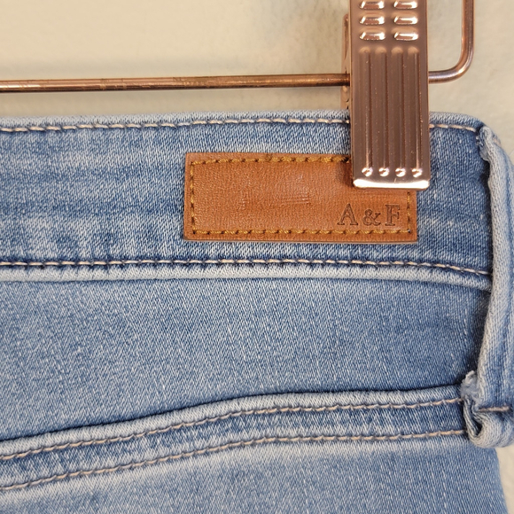 Abercrombie & Fitch Simone High Rise Jean Legging Light Wash Skinny AF 4 Jeans - Picture 13 of 13